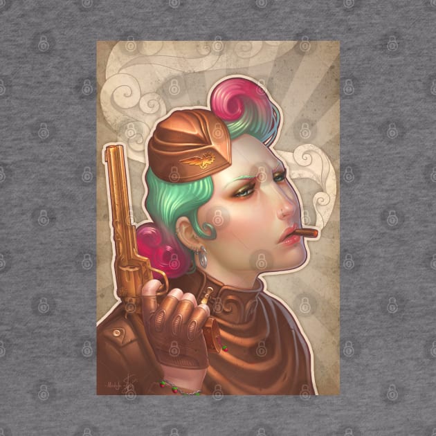 STEAMBERRY - Steampunk soldier by Medusa Dollmaker